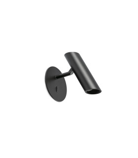 Leo Reading Wall Light Matt Black 2700K-1