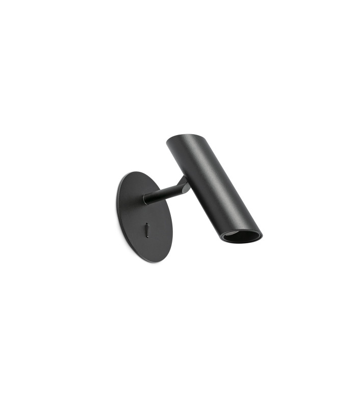 Leo Reading Wall Light Matt Black 2700K-1