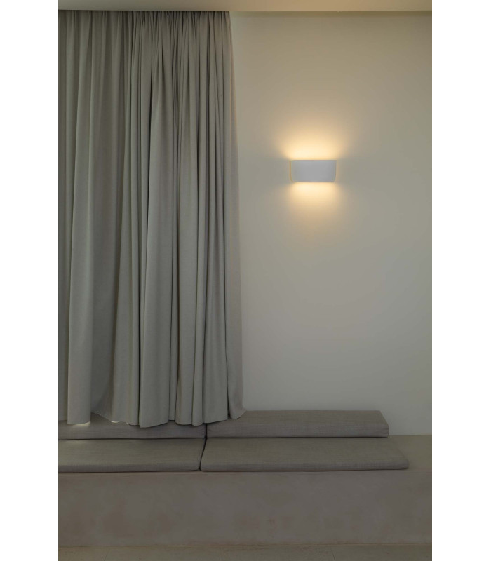 Kappu Plaster Wall Lamp White 2x E14-2