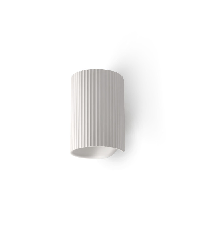 Trama Plaster Wall Lamp White 1x E14-1