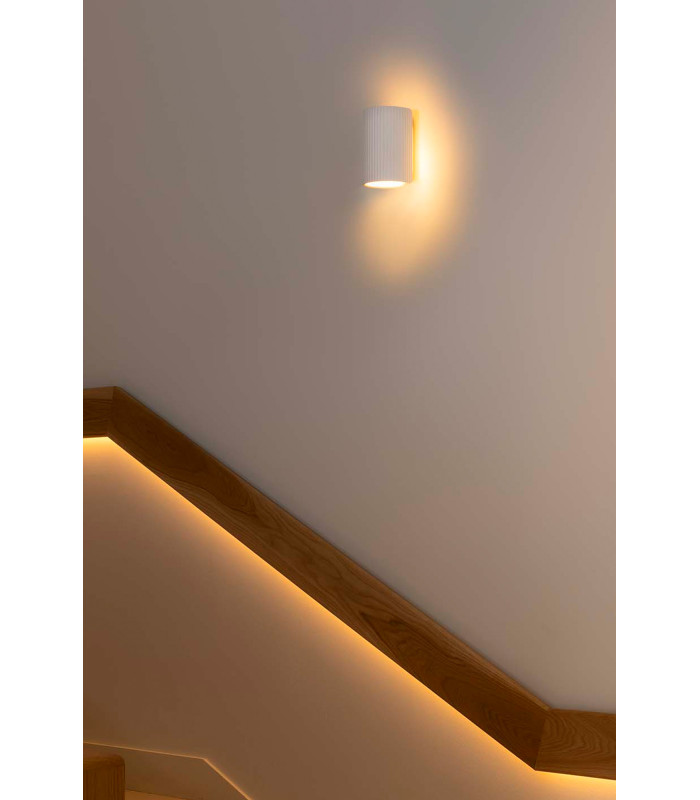 Trama Plaster Wall Lamp White 1x E14-2