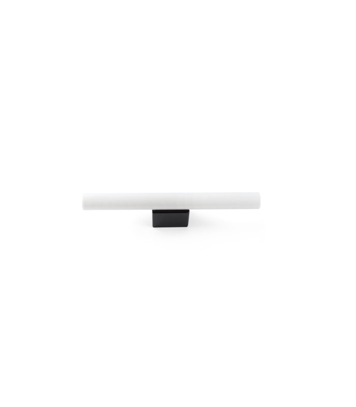Calma 30cm Bathroom Wall Lamp Black S14D IP44 2700K-1