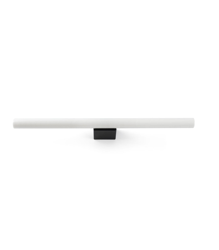Calma 50cm Bathroom Wall Lamp Black S14D IP44 2700K-1