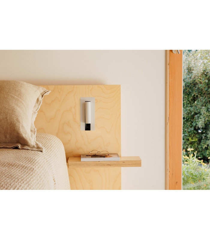 Gabo USB C Reading Wall Light White 2700K-2