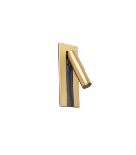 Gabo USB C Reading Wall Light Bronze 2700K-1