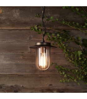Outdoor Pendant Light Bronze IP44, E27 - 2