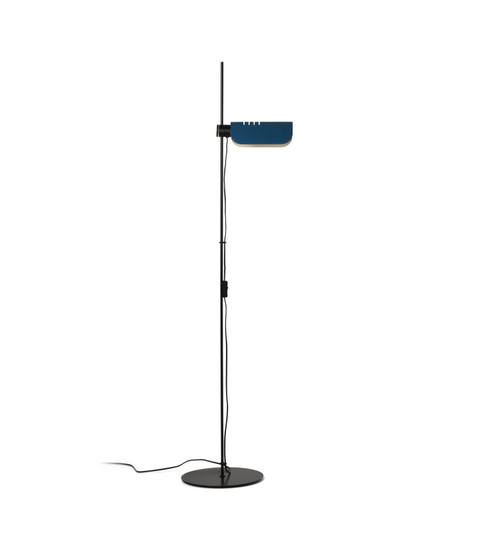 Martinica Task Floor Lamp Black Blue 1x E27-1