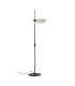 Martinica Task Floor Lamp Black Beige 1x E27-1
