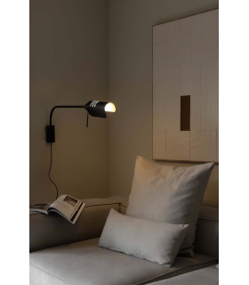 Martinica XL Reading Wall Light Black Blue 1x E27-2