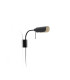Martinica Small Reading Wall Light Black 1x E27-1
