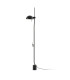 Matilda Task Floor Lamp Black 1x E14-1