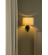 Windsor Wall Lamp with Shade Black Grey 1x E27-2