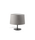 Windsor Table Lamp with Round Tapered Shade Black Grey 1x E27-1