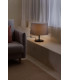 Windsor Table Lamp with Round Tapered Shade Black Grey 1x E27-2