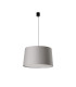 Windsor Cylindrical Pendant Ceiling Light Black Grey 3x E27-1