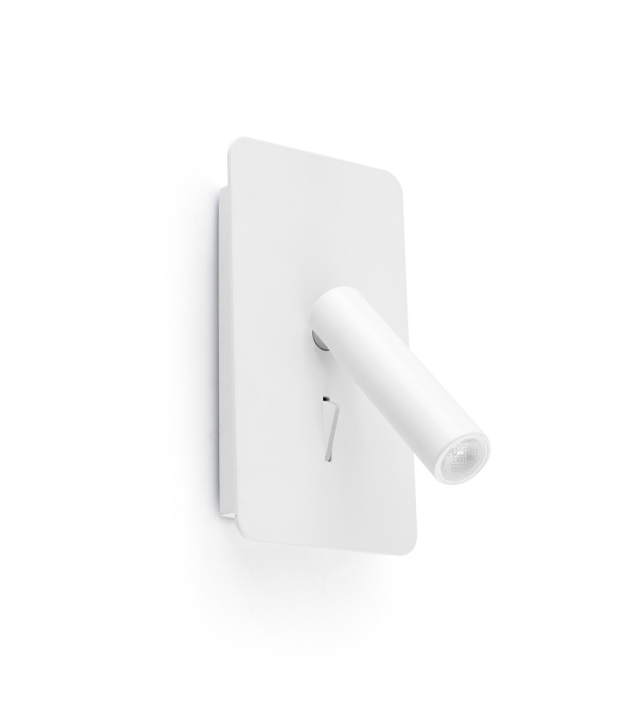 Suau USB C Reading Wall Light Matt White 3000K-1