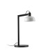 Tatawin Desk Task Lamp Black Gloss White 1x E27-1