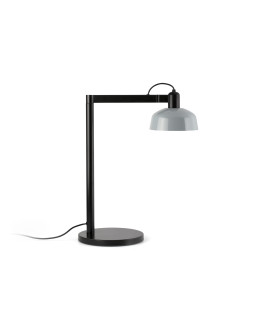 Tatawin Desk Task Lamp Black Gloss Grayish Blue 1x E27-1