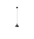 Tatawin Small Dome Pendant Ceiling Light Black Gloss Black 1x E27-1