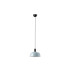Tatawin Medium Dome Pendant Ceiling Light Black Gloss Grayish Blue 1x E27-1