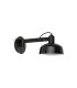 Tatawin Arm Dome Wall Lamp  Gloss Black 1x E27-1