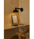 Tatawin Arm Dome Wall Lamp  Gloss Black 1x E27-2