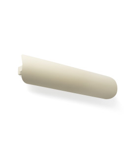 Novo 50cm Flush Wall Lamp Beige 2700K-1