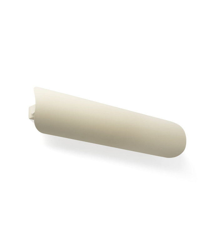 Novo 50cm Flush Wall Lamp Beige 2700K-1