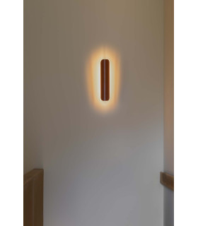 Novo Flush Wall Lamp Terracotta 2700K-2