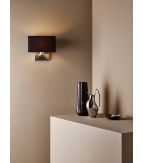 Wall Light Bronze (Shade Not Included), E27 - 2