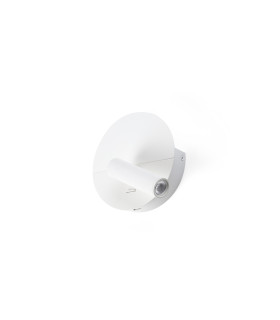 Duas USB C Reading Wall Light Matt White 2700K-1