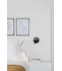 Duas USB C Reading Wall Light Matt Black 2700K-2