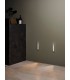 Outdoor LED Recessed Marker Wall Light Textured White IP65 - 2