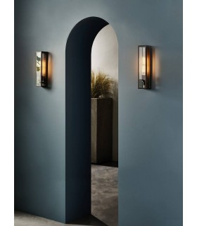 LED Outdoor Wall Light Bronze IP44, E27 - 2