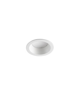 Dop 15W Recessed Downlight White IP54 3000K-1