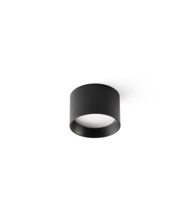 Mizu 8W Surface Mounted Downlight Black Matt Black 2700K-1
