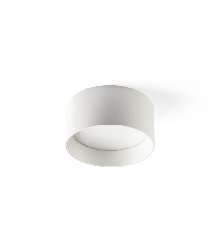 Mizu 15W Surface Mounted Downlight Black Matt White 2700K-1
