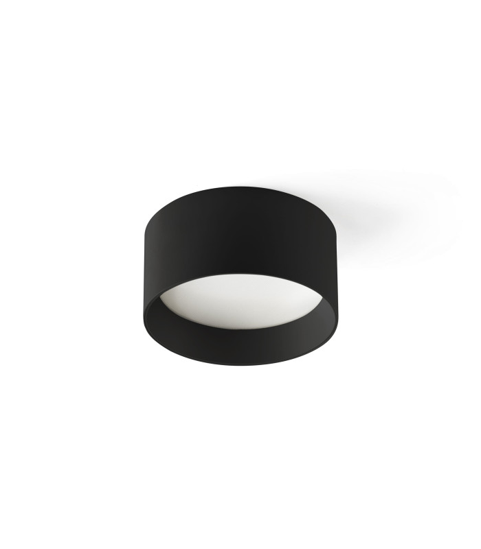 Mizu 15W Surface Mounted Downlight Black Matt Black 2700K-1