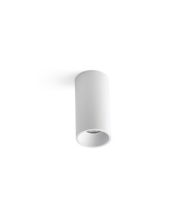 Rol 15W Surface Mounted Downlight Black Matt White 2700K-1