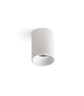 Rol 30W Surface Mounted Downlight Black Matt White 2700K-1