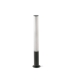 Tura 105cm Outdoor Bollard Dark Grey IP65 3000K-1