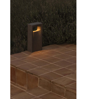 Glint Outdoor Pedestal Light Concrete IP55 2700K-2