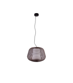 Nara Outdoor Pendant Ceiling Light Rust Brown 1x E27 IP65-1