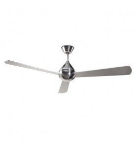 Large Ceiling Fan Satin Nickel - 1