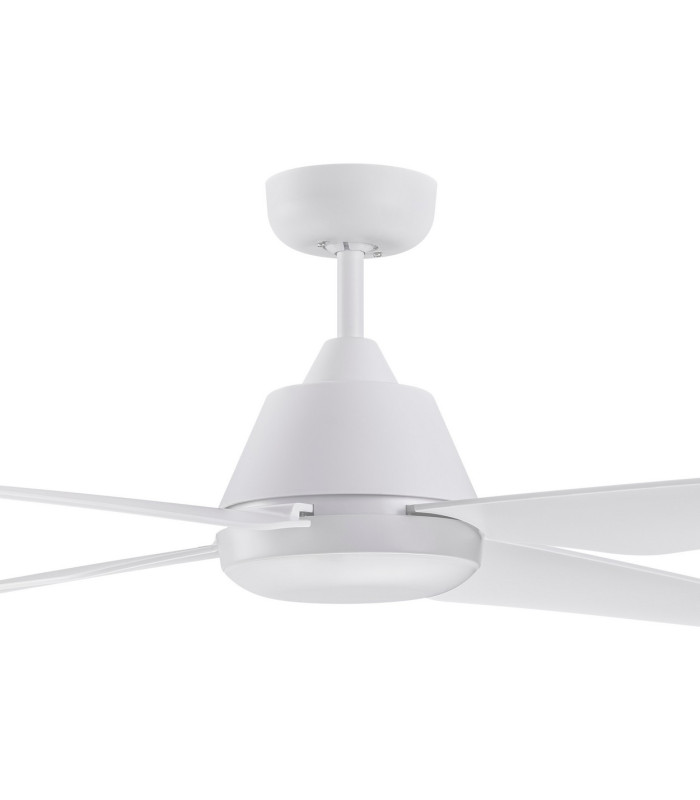 Lucci Air Aria AC 122cm Ceiling Fan White Integrated Led Remote Control-4