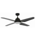Lucci Air Aria AC 122cm Ceiling Fan Black Integrated Led Remote Control-1