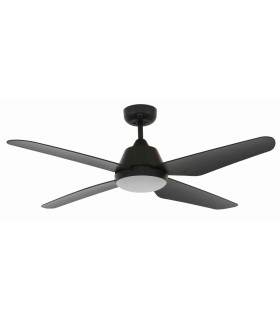 Lucci Air Aria AC 122cm Ceiling Fan Black Integrated Led Remote Control-1