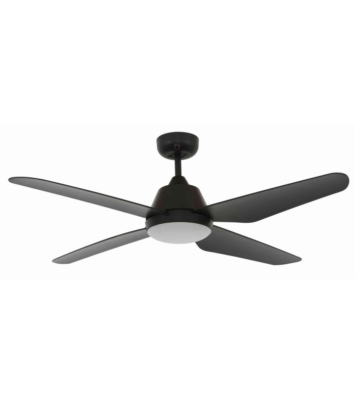 Lucci Air Aria AC 122cm Ceiling Fan Black Integrated Led Remote Control-1