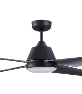 Lucci Air Aria AC 122cm Ceiling Fan Black Integrated Led Remote Control-2