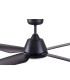 Lucci Air Aria AC 122cm Ceiling Fan Black Integrated Led Remote Control-4